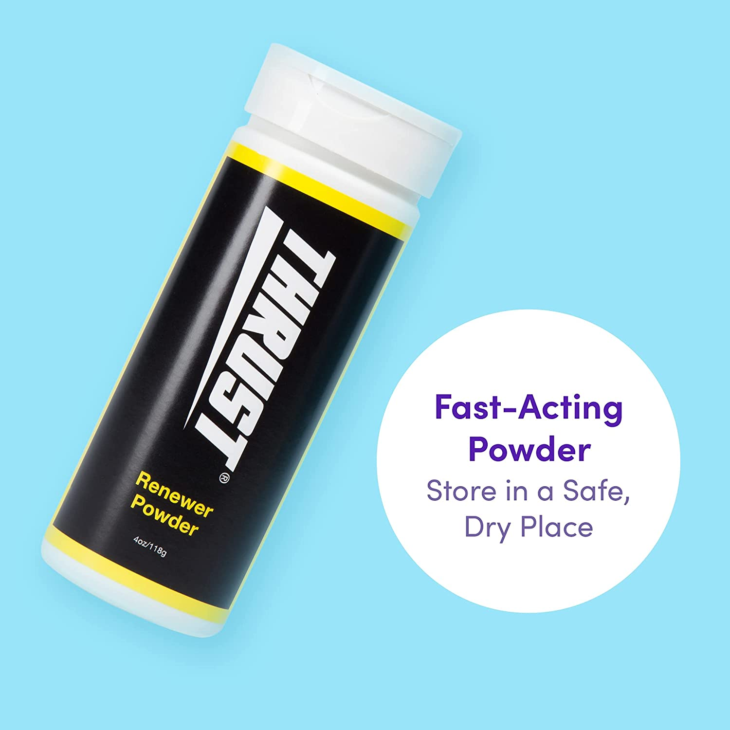 Lovehoney Thrust Renewer Powder for Lifelike Male Toys - Non Toxic - Fast Acting - 118 G image number 5