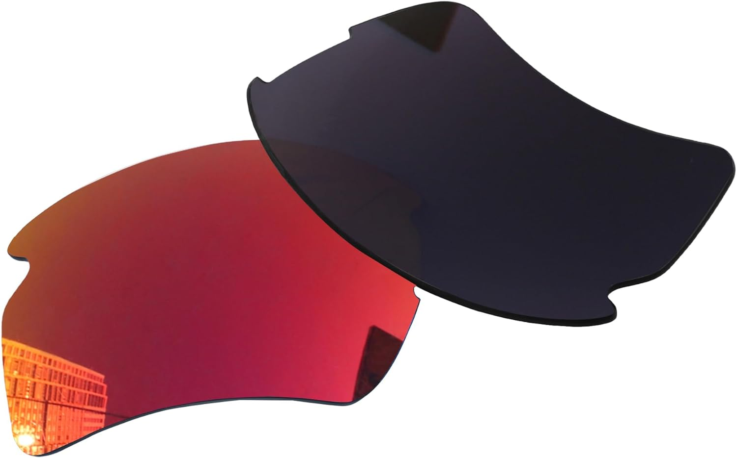 Acefrog 4 Pairs Polarized Replacement Lenses for Oakley Flak 2.0 XL OO9188 Sunglasses, Perfectly Fit, Impact Resistant, Anti-Scratch, Value Pack image number 3