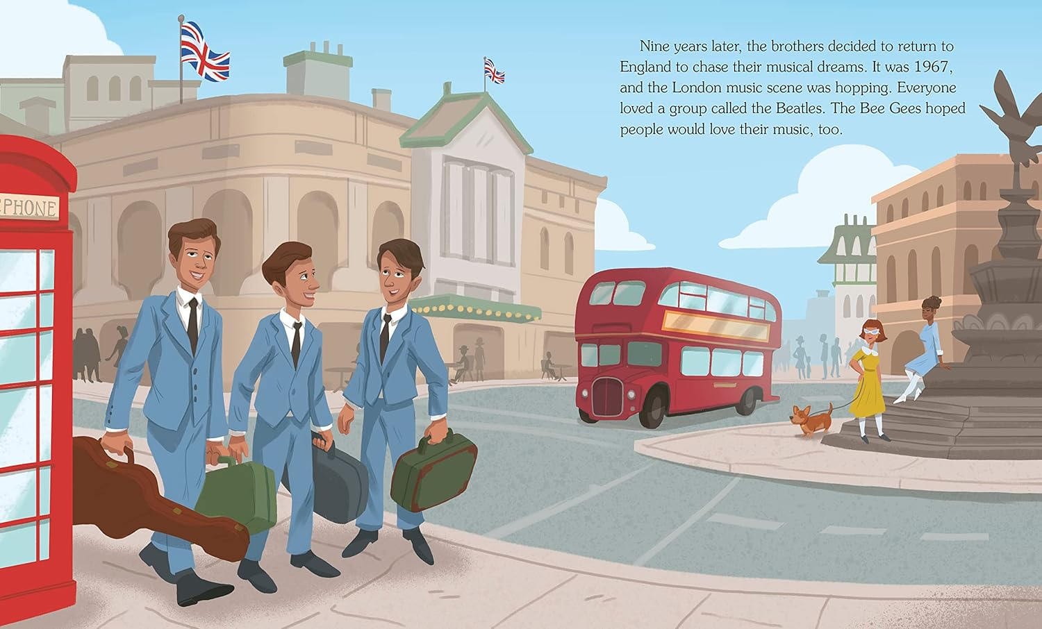 LGB the Bee Gees: a Little Golden Book Biography image number 3