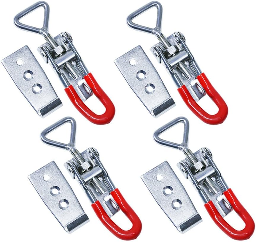 Stainless Steel over Centre Latch 4 Pcs Trailer Overcentre Toggle Lock Fastener image number 3