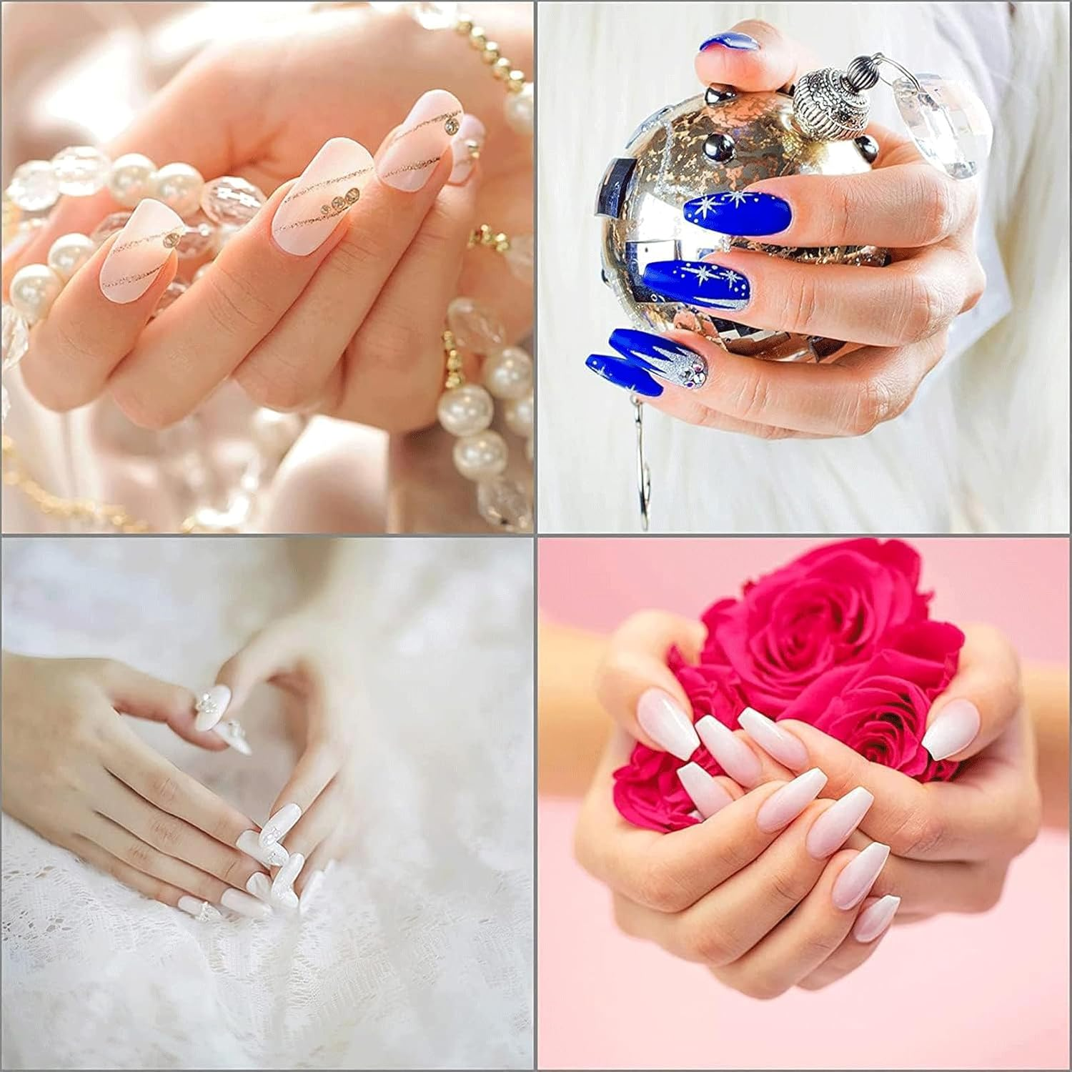 40 Sheets Transparent Nail Adhesive Tabs, Super Sticky Transparent Flexible for Manicure，Waterproof Breathable Jelly Double Sided Adhesive Tabs(960 Pieces) image number 3