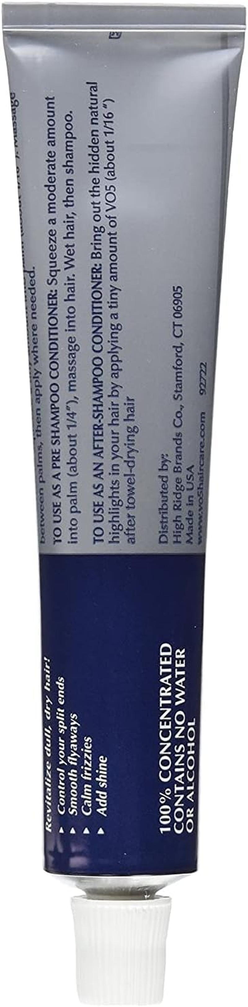 Alberto VO5 Conditioning Hairdressing for Gray, White, Silver Blonde Hair, 1.5 Oz (Pack of 2)