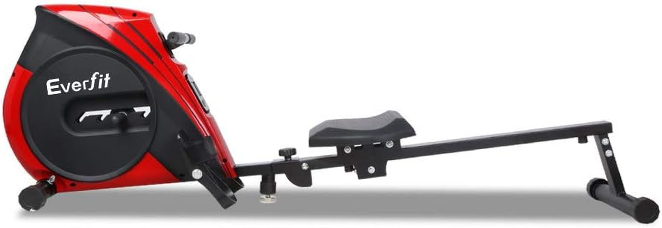 Everfit Rowing Machine Adjustable Elastic Rope System Rower 4-Level Resistance 150Kg Capacity LCD Monitor Moveable & Foldable Home Gym Workout Indoor Rowing Exericise 90Cm-Long Row image number 6