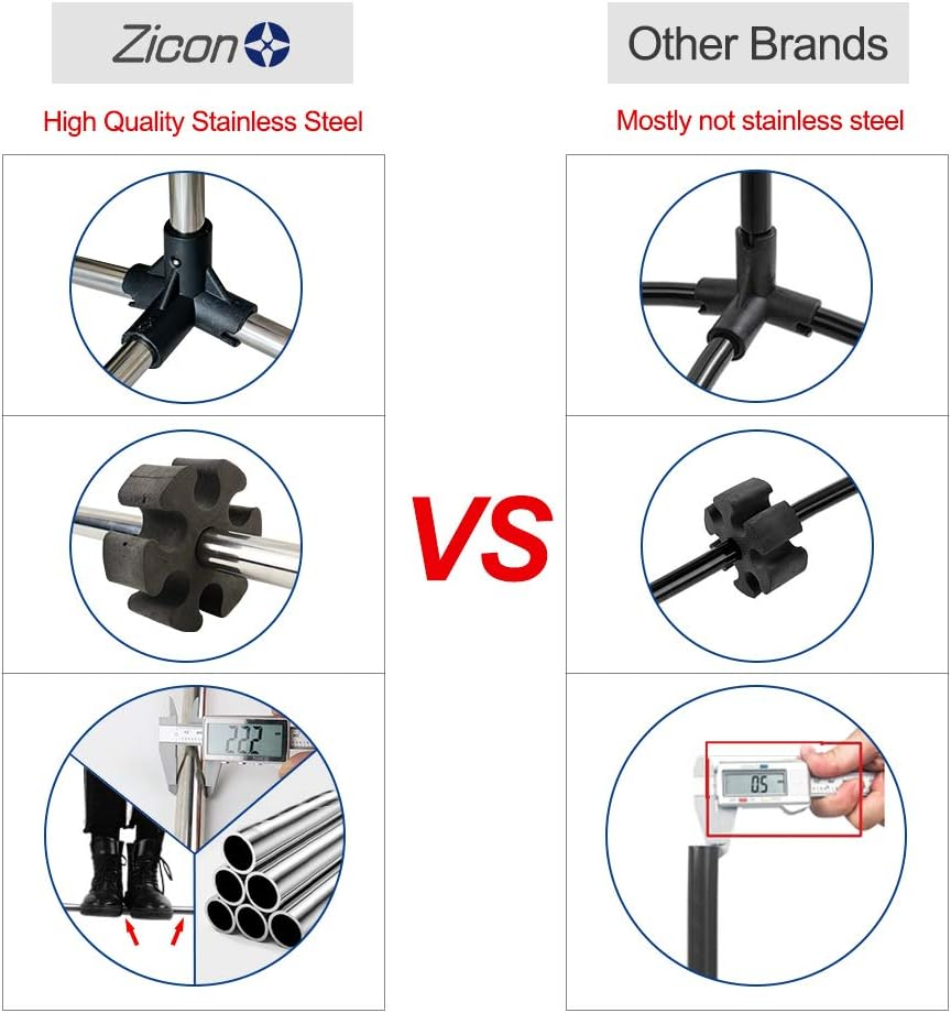 Portable Tennis Net,Stainless Steel Poles Badminton Net Set &ndash;Adjustable Height Nylon Net with , Carry Bag, for Kids Volleyball, Pickleball,Soccer, Indoor, Outdoor Court, Backyard, Beach, Driveway image number 1