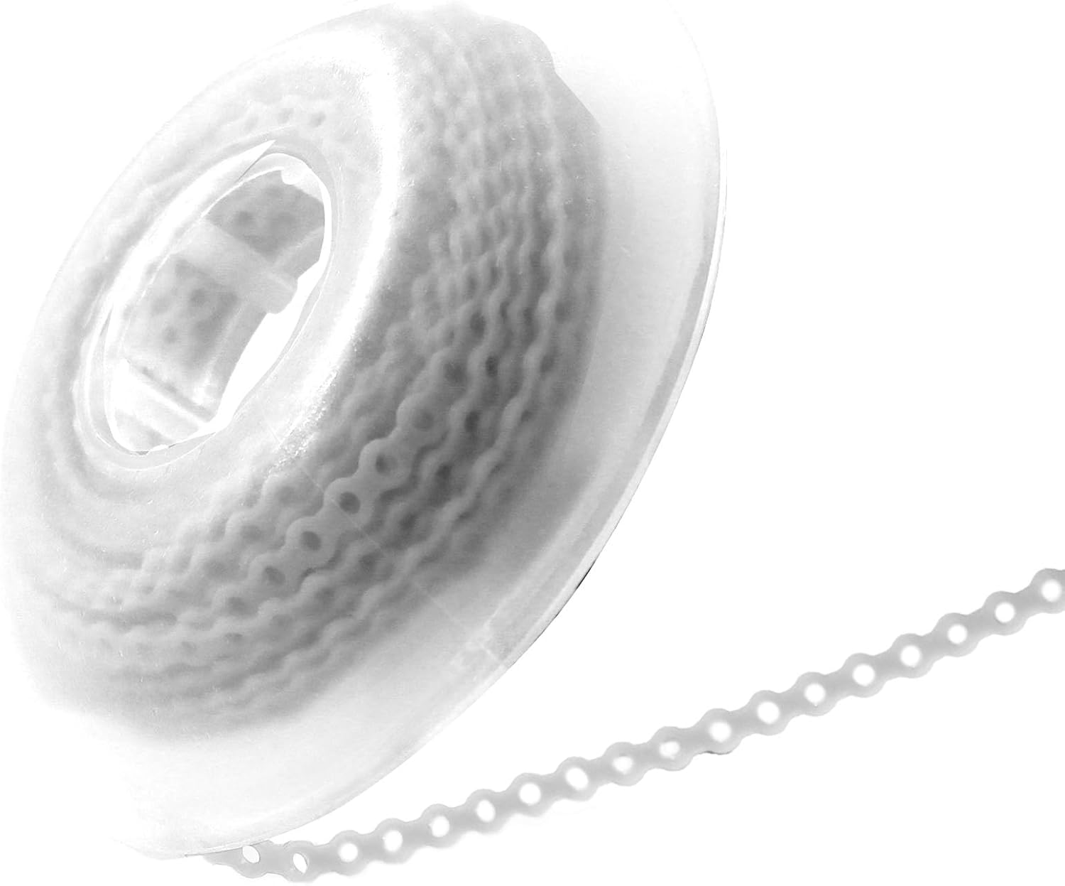 LA MIERE 1 Roll Orthodontic Rubber Chains, Braces Power Chains Consisted Force in Closed, Short, Long 15'' Spools (Long, 0.166&rsquo;&rsquo;(4.2Mm), Prussian Blue) image number 2