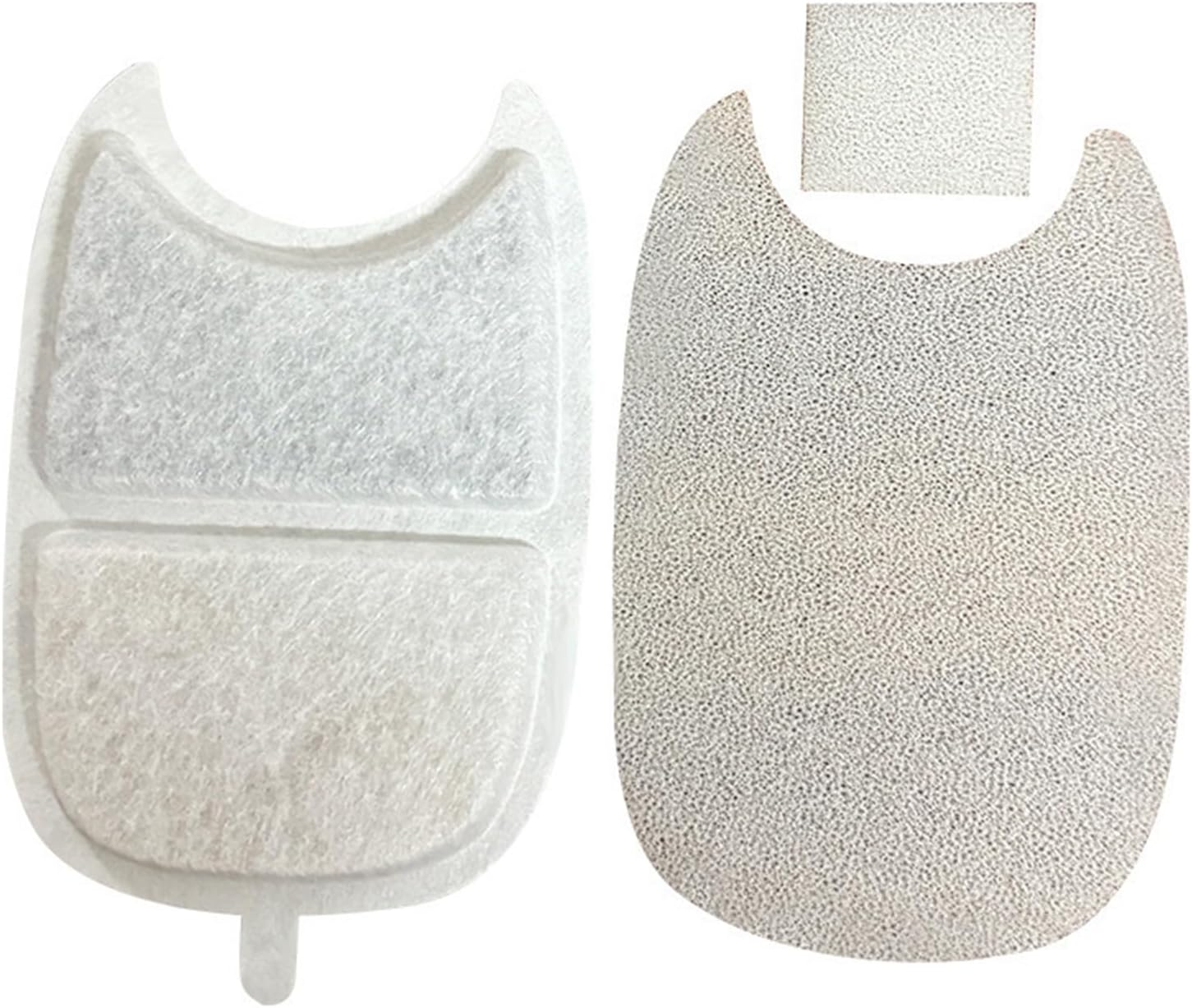 Pet Fountain Filter Replacement,5X Cat Water Fountain Filters with Sponges | Triple Filtration Purifier for 4L Stainless Steel Drinking Dispenser image number 6