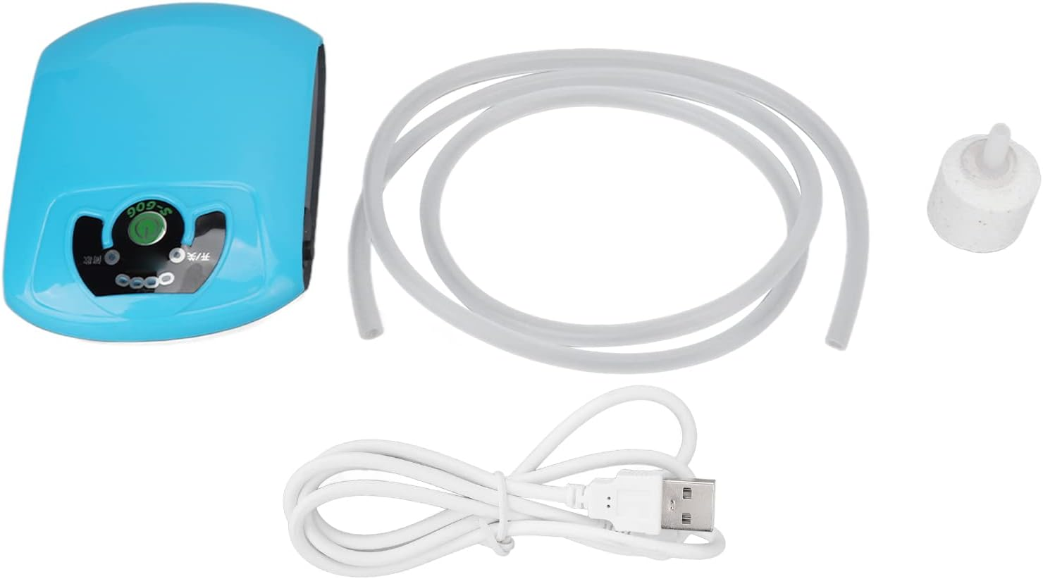 Jectse Quiet 40Db Aquarium Oxygen Pump with Waterproof Design, Indoor/Outdoor Use, Lithium Battery, Stable Air Bubbles for Fish Tank image number 2