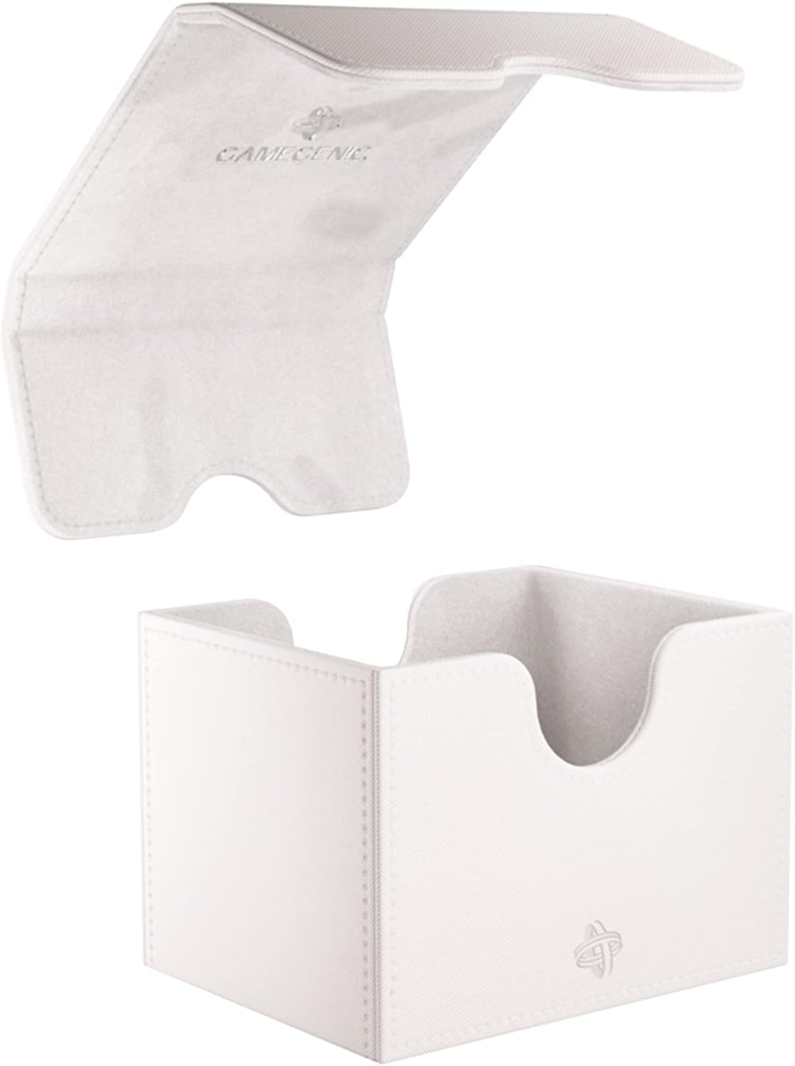 Gamegenic Deck Box &ndash; Sidekick XL White 100CT &ndash; Durable and Sturdy TCG, OCG, CCG Card Storage &ndash; Compatible with Pokemon, Yugioh, Commander, and MTG Magic: the Gathering Cards - Black image number 2