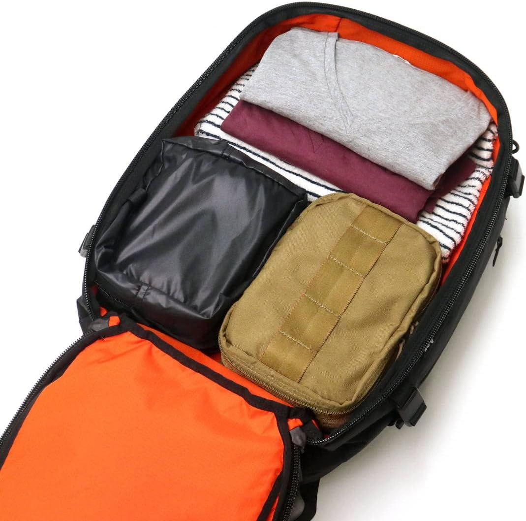 Air Backpack Travel Pack 3 X-PAC Black, One Size, Black, Free Size image number 2