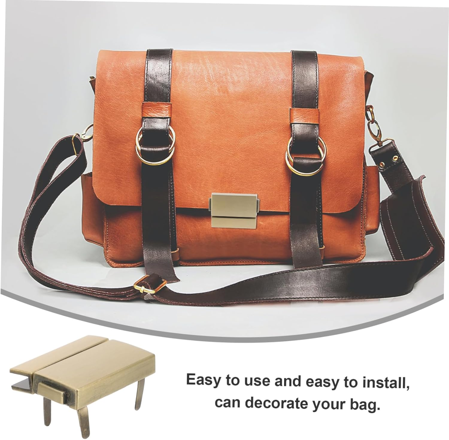 HOODANCOS 20Pcs Bag Locks for Travel Purse Clasp Metal Buckle Locks for Luggage Handbag Accessories image number 2