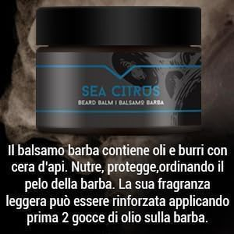The Goodfellas' Smile Sea Citrus Beard Balm 50 Ml image number 2