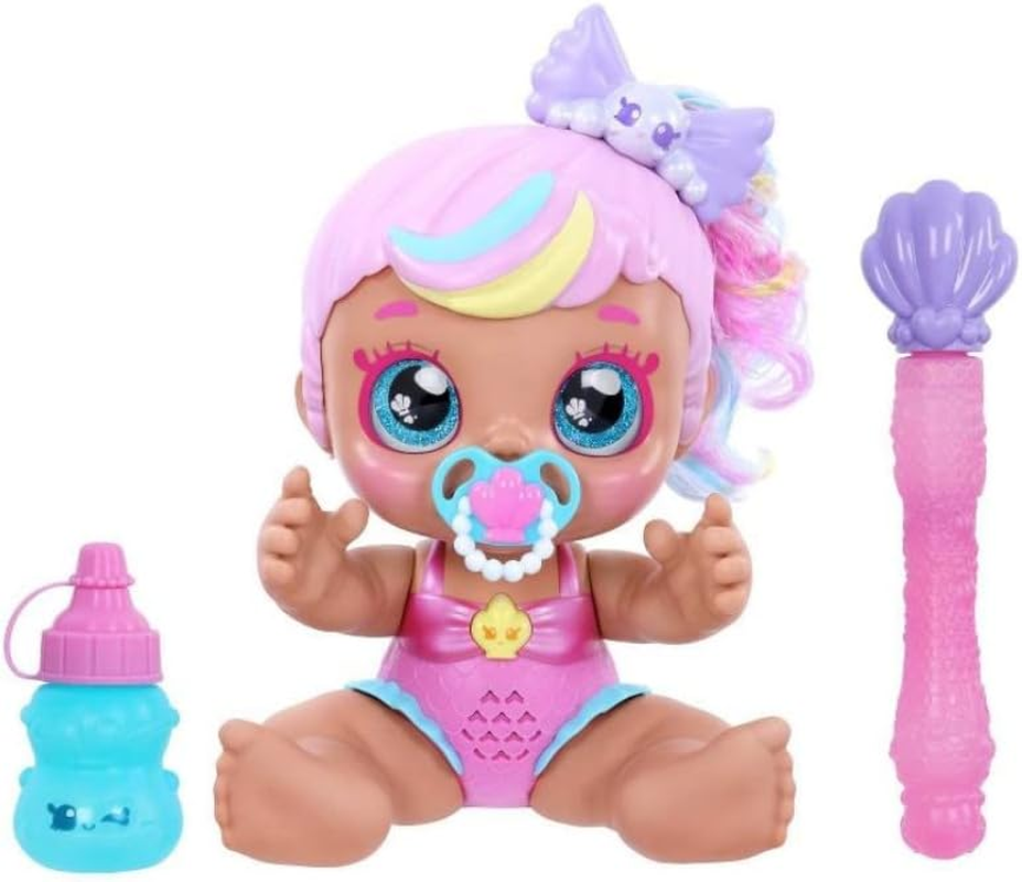 Kindi Kids Electronic Bubble 'N' Sing Poppi Pearl Doll Multicolor,50129 image number 1