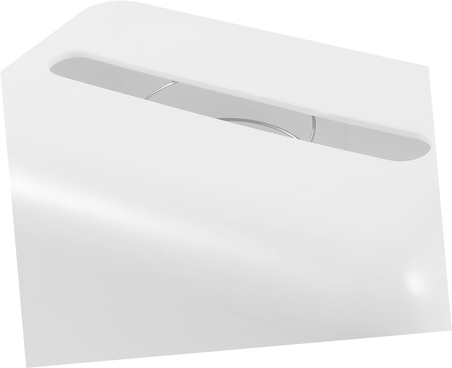 Luxshiny Desktop Tissue Holder Tissue Box Cover Refillable Wipes Container Chic Napkin Box Home Storage