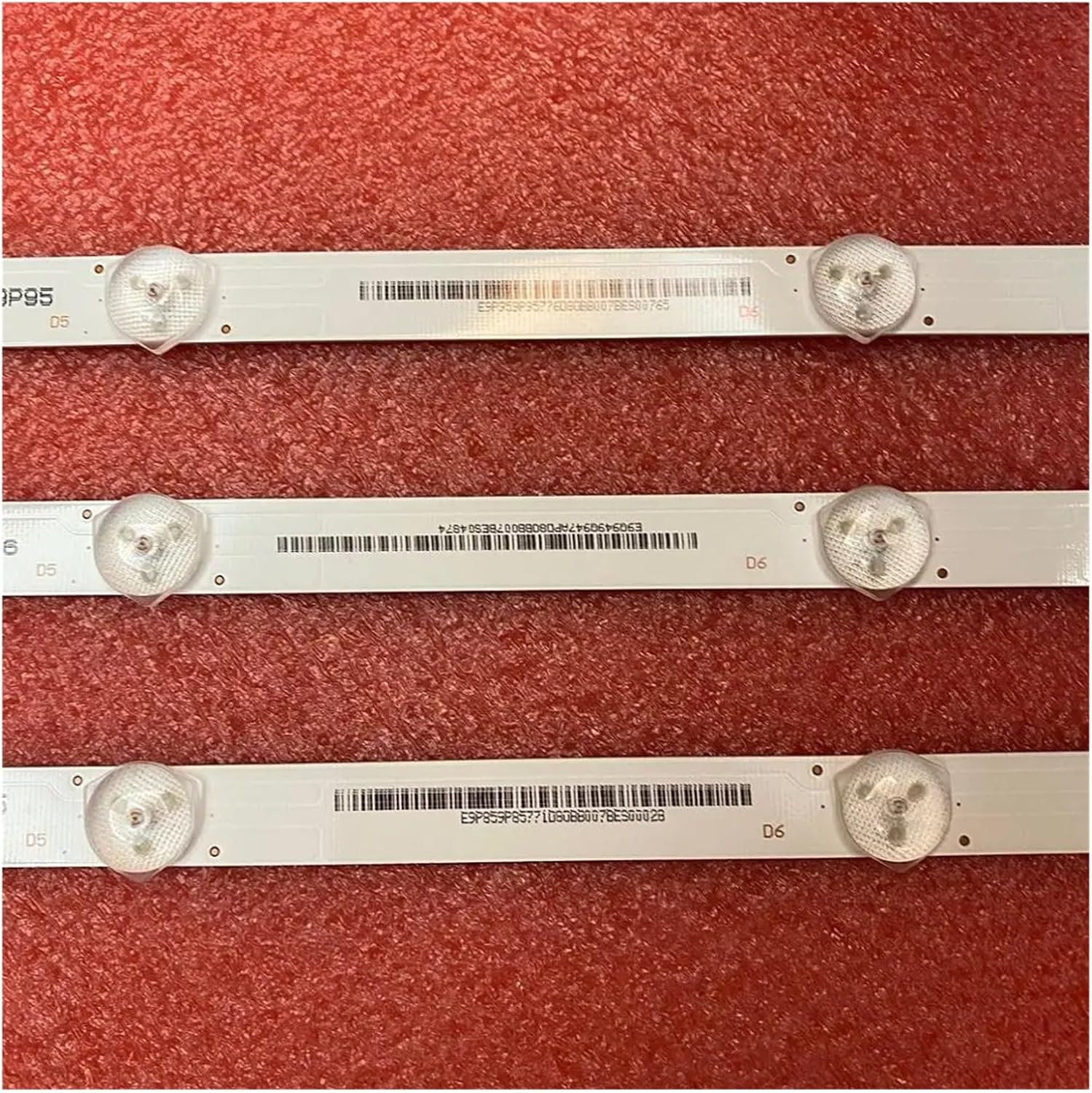 LED Backlight for Pana-Sonic TX-40DS400E TX-40ES400B TX-40ES500B TX-40FS503B TX-40ESW504B TX-40DSU401 IC-D-HWBJ40D660 TC-40DS600X (Color : Kit 3Pcs for 1 TV) - 6 Pcs For 2 Tv image number 5