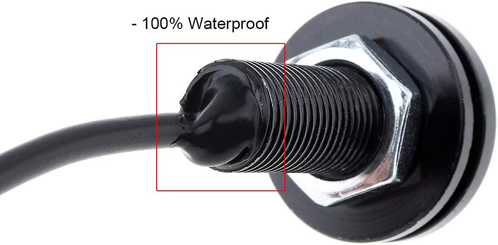 6Pack 12SMD 3W Eagle Eye DRL LED Lights, 23Mm 4014 High Power Led Rock Lights for JEEP ATV off Road Truck under Trail Rig Lights (White) image number 5