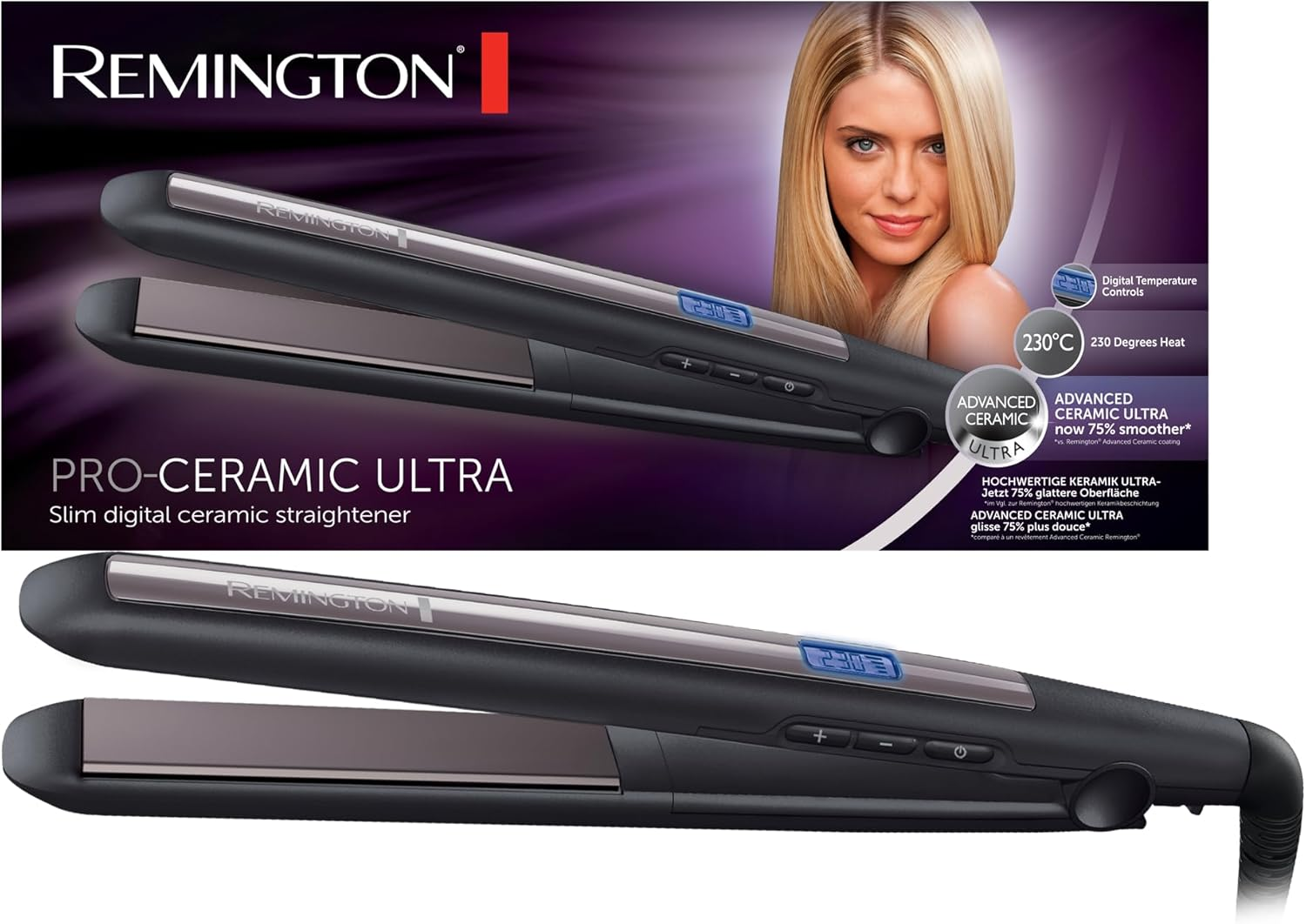 Remington S5505 Hair Straightener Pro-Ceramic Ultra image number 1