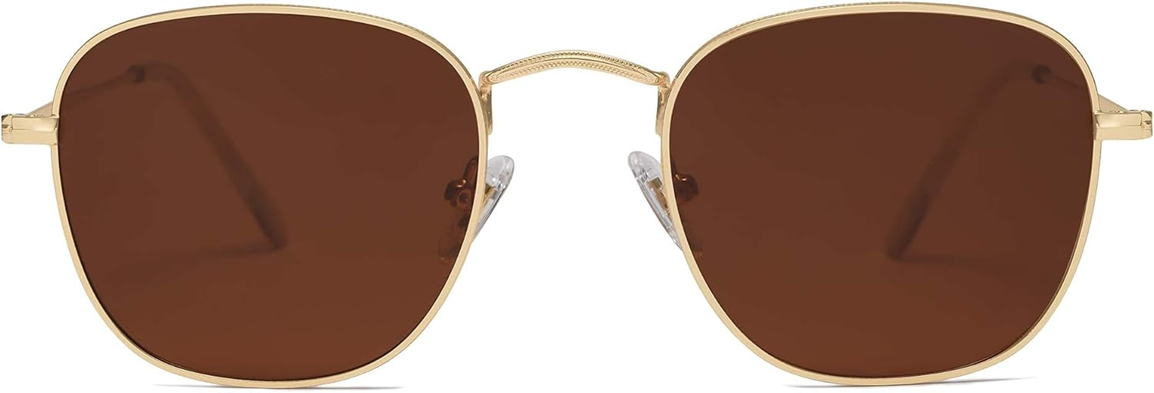 SOJOS Small Square Polarized Sunglasses for Women Men Classic Vintage Retro Style SJ1143