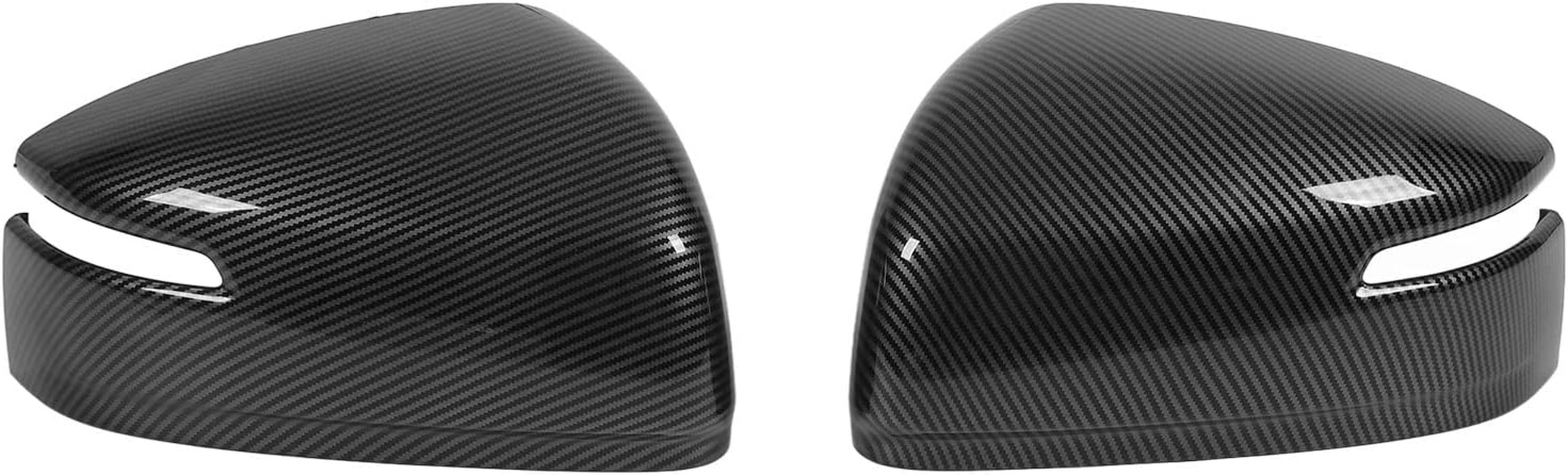 2Pcs Carbon Fiber Side Mirror Covers for Land R LC300 2023 - Easy Inst Ive Accessories image number 4