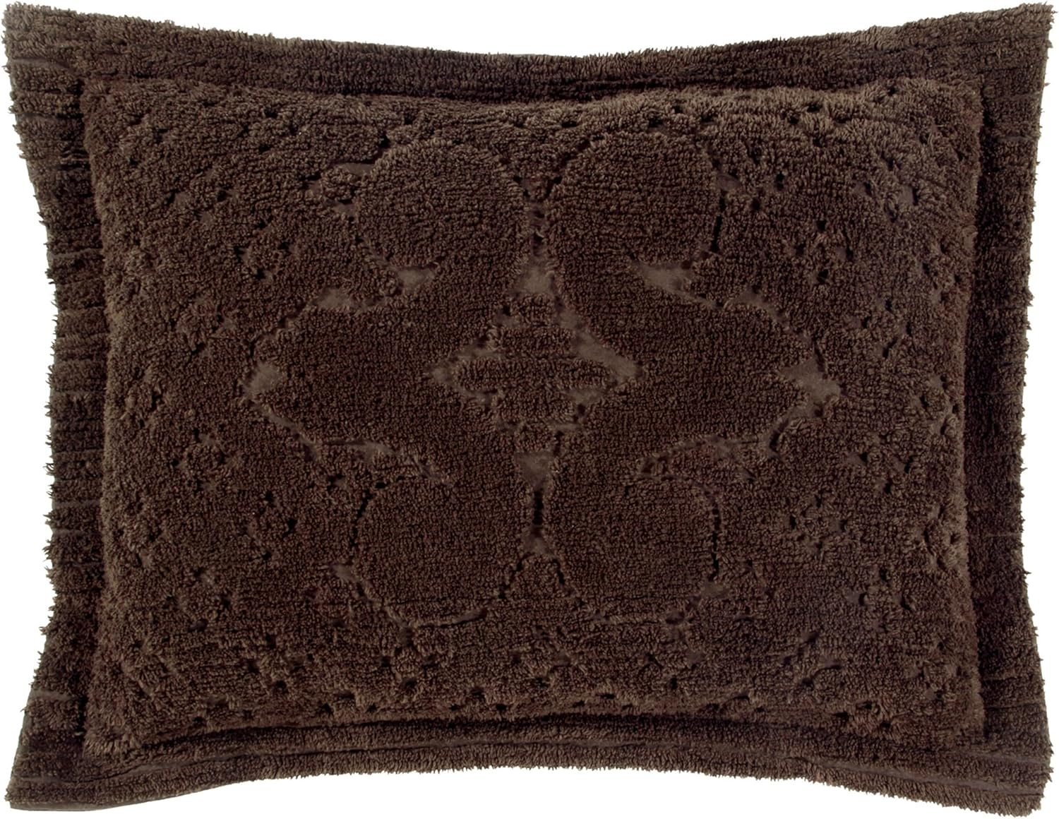 Better Trends Ashton Bedding Set Collection Is Super Soft and Light Weight in Medallion Design 100% Cotton Tufted Machine Washable Tumble Dry, King Bedspread, Chocolate image number 4