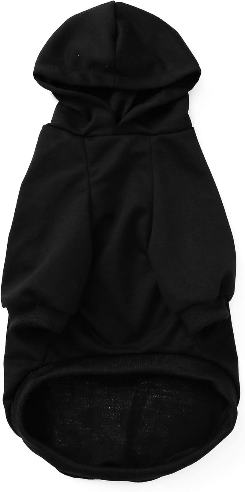 Coomour Halloween Pet Dog Cat Skull Hoodies Glowing Skeleton Bones Costume Outfit for Dogs Cats (XL) image number 3