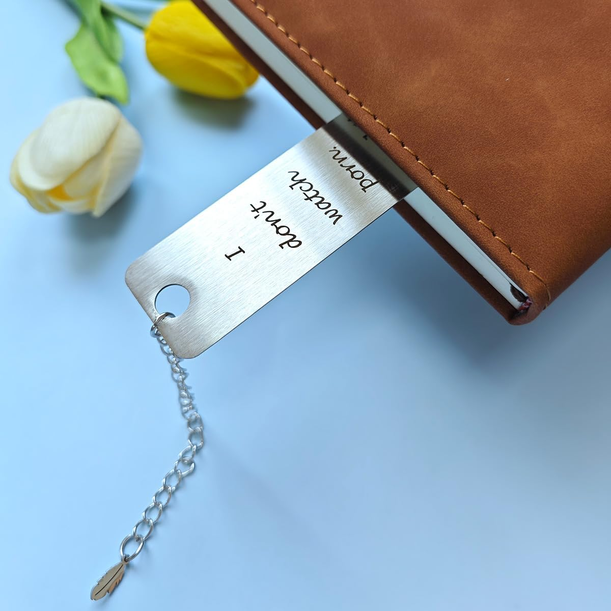 Metal Bookmark,Cozy CORE Funny Gifts Book Mark for Women Men Daughter Reader Book Lovers Best Friend BFF Sister Birthday Gifts Thanksgiving Valentines for Adults Teen Boys Girl - Books And Cats image number 7