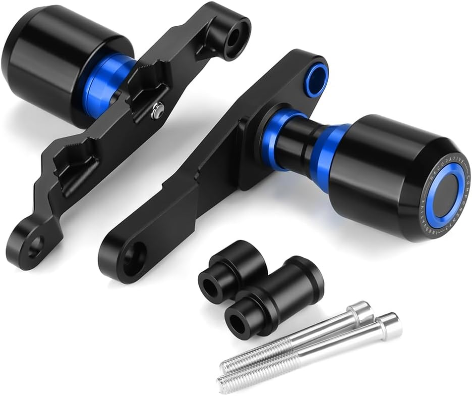 Modeer Motorcycle Frame Sliders Compatible with Hon&Da CB650R / E-Clutch 2024 2025 | CBR650R / E-Clutch 2024 2025 Falling Protector Crash Pads Cb Cbr 650 R Accessories (Black)
