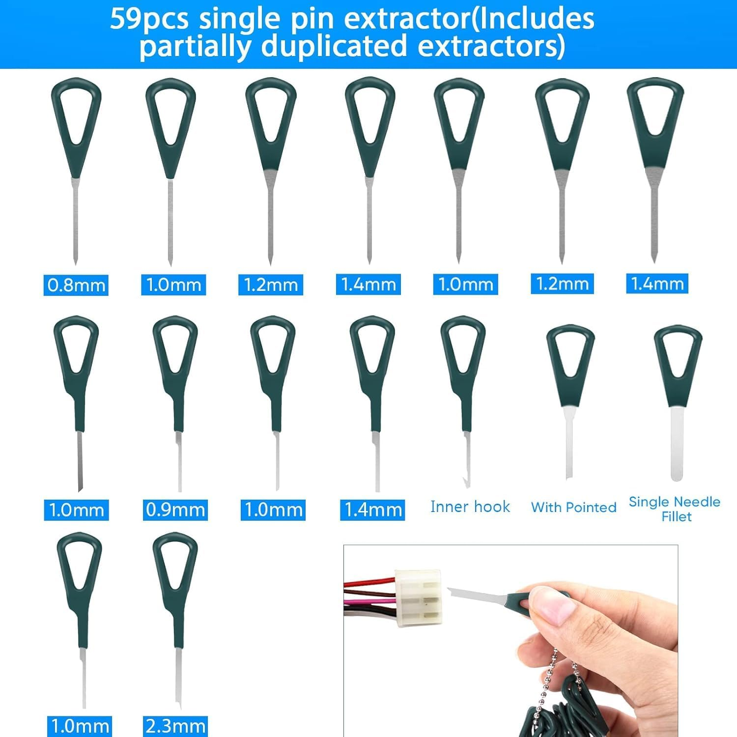 Terminal Removal Tool Kit - 172 Pcs image number 5