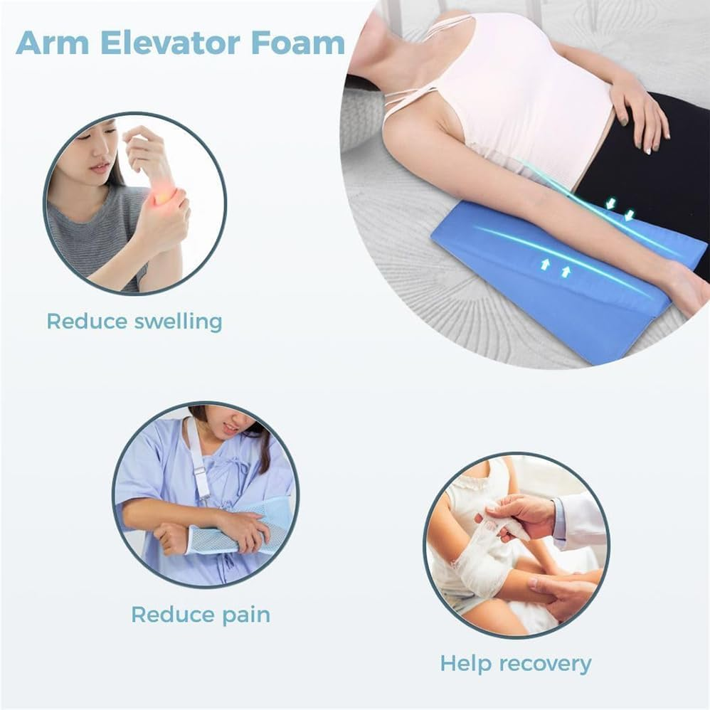 Triangle Therapy Wedge Pillow, Mobilization Wedge, Non-Slip Silicone Triangle Pillow for Spine and Extremity Mobilization, Sturdy Support for Spinal Pain Relief, Rehabilitation Tool image number 1