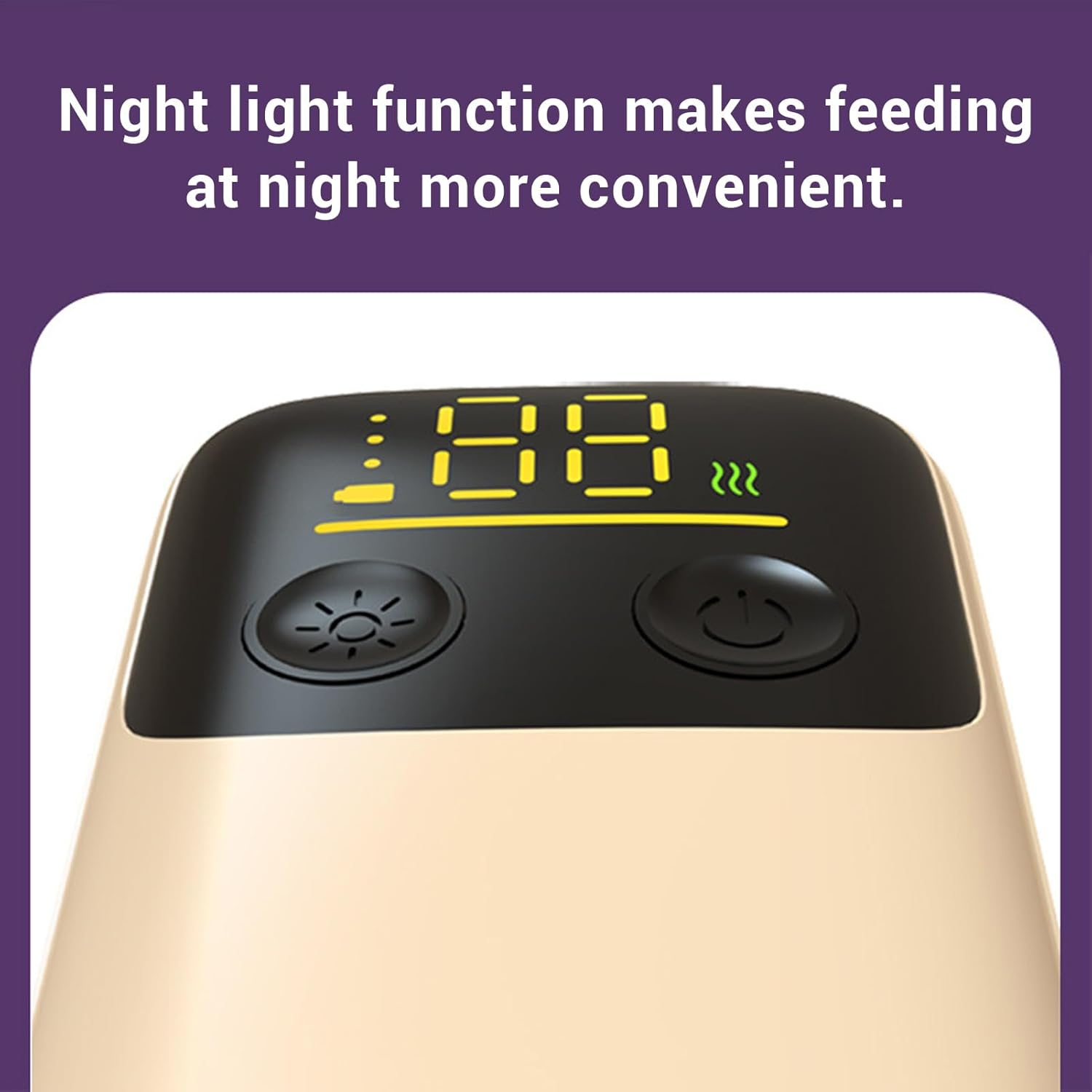 Milk Bottle Warmer Portable, Rechargeable Bottle Warming Constant Temperature Keeper, Quick Heating Baby Bottle Warmer, Insulated Sleeve for Breastmilk image number 5