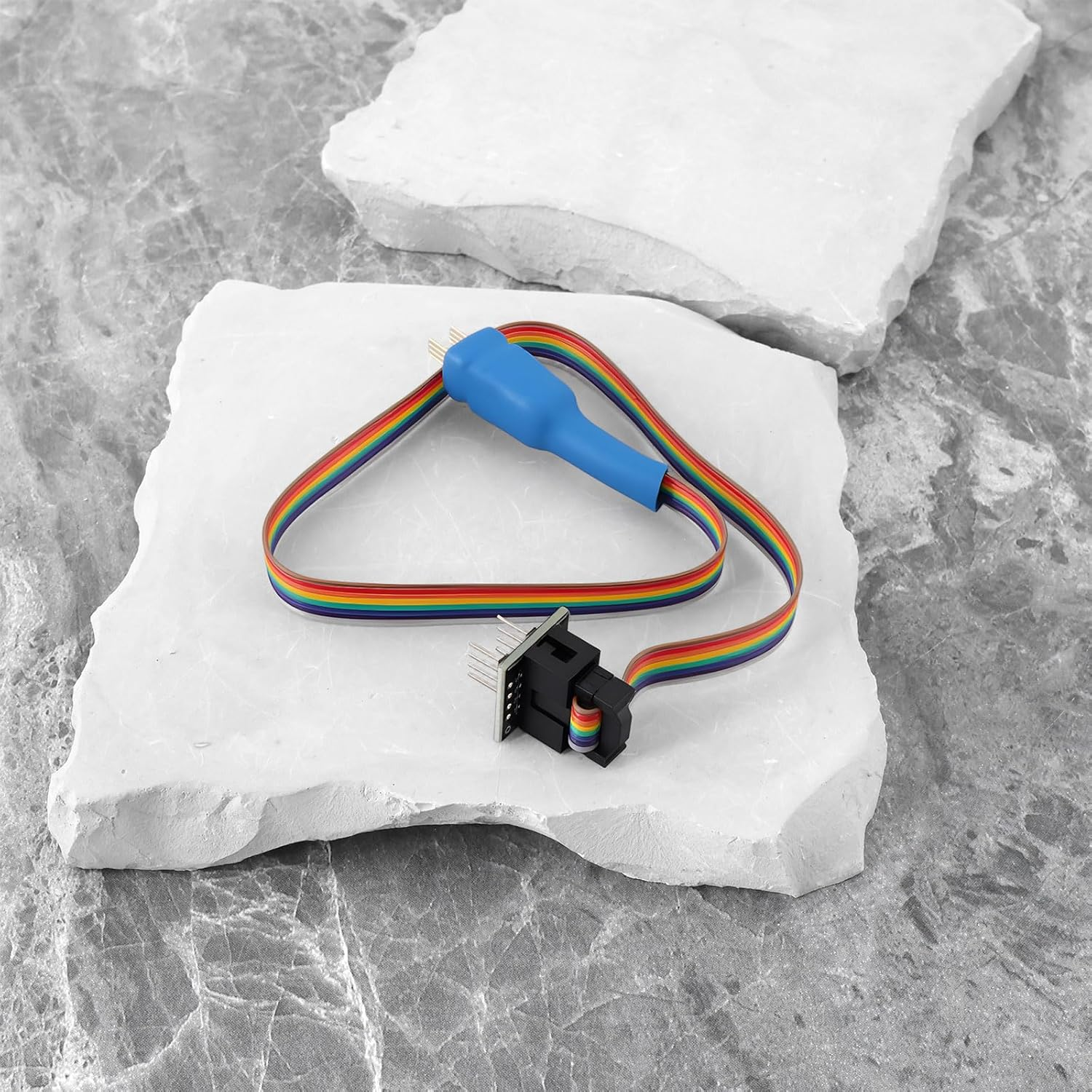 1.27Mm 8-Pin Test Probe Line 5X6Mm for DFN8 QFN8 WSON8 Chip Programming IC Socket Adapter for Burning and Reading Connector image number 6