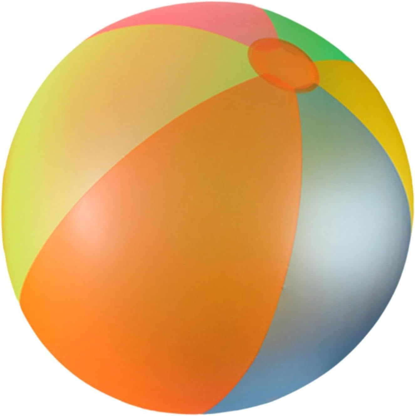 Eigell Rainbow Inflatable Ball for Beach and Pool Fun image number 1