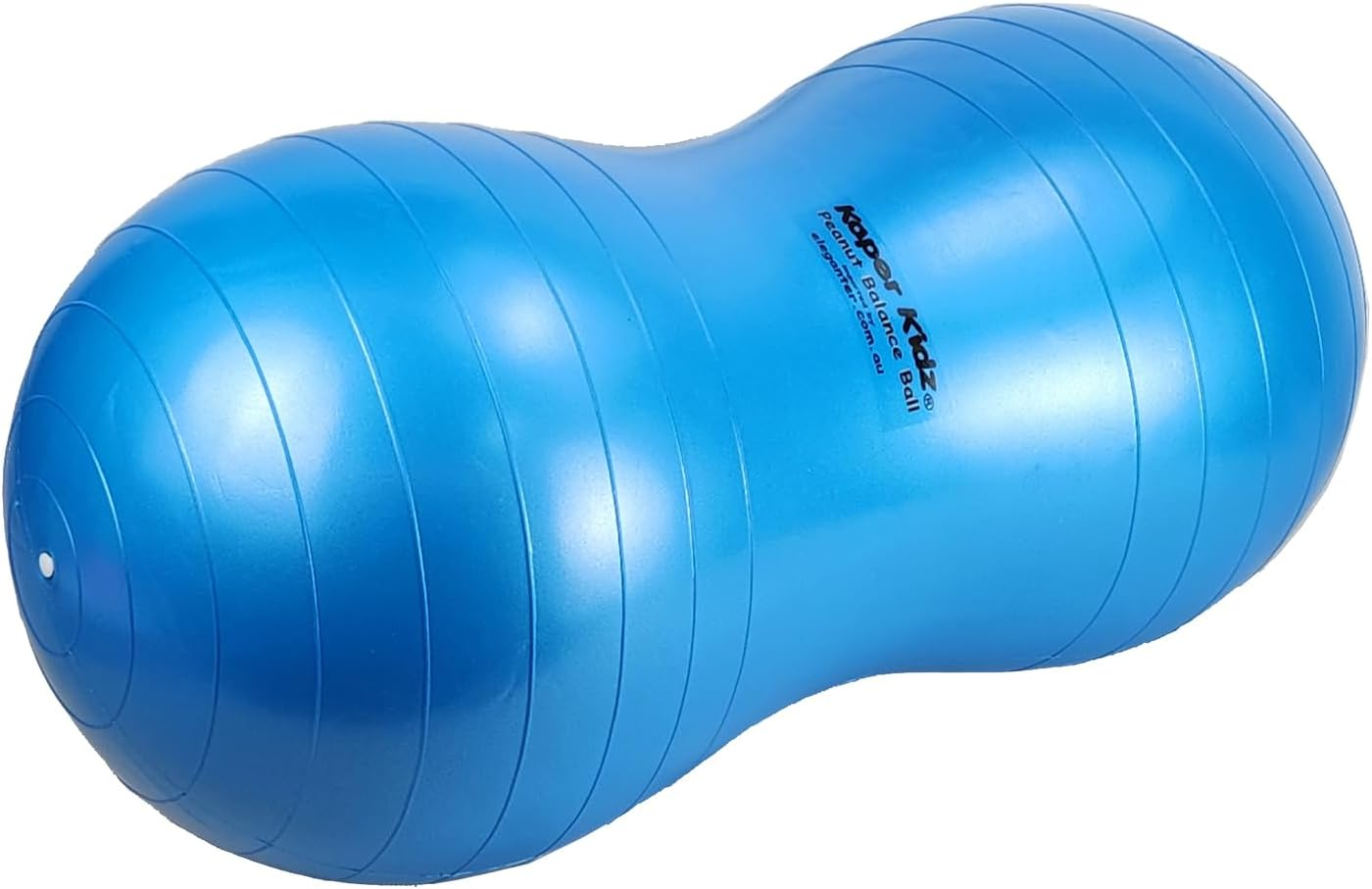 Kaper Kidz PA7043B Peanut Balance Ball Blue: Exercise Ball with anti Burst Material and up to 150Kg Weight Capacity