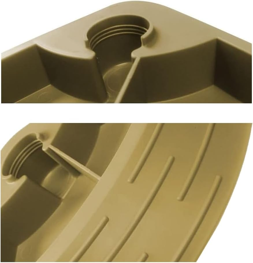 NUZAMAS Reptile Automatic Water Feeder Waterer Terrarium Corner Bowl Habitat Decor Turtle Food and Water Bowl for Frogs Spiders Amphibians Chameleon Gecko image number 4