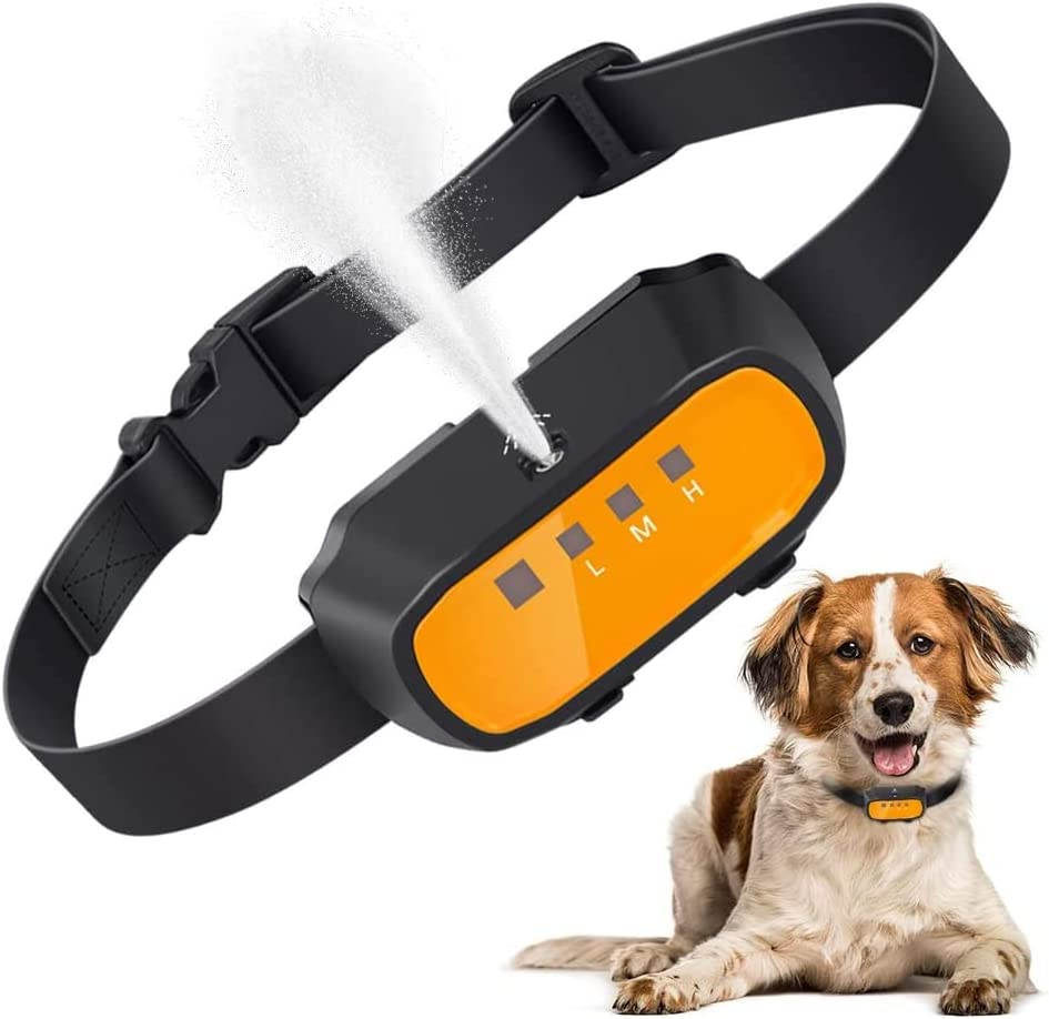 Bubbacare Citronella Spray Collar, Automatic Anti-Bark Training Collar for Dogs, Orange, Nylon, Plastic, Polyester, All Breeds, Anti-Bark Training Feature image number 5