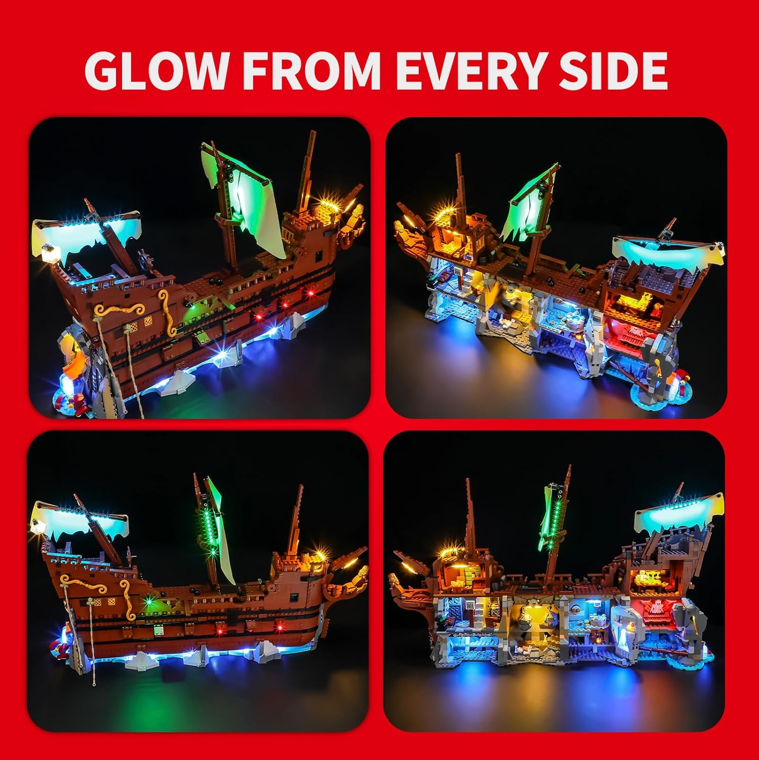 BRIKSMAX 2.0 Light Kit Compatible with  21363 Goonies Ideas Building Sets- Original LED Lighting Kits (Accessories Only),Cable-Hiding Tech for Display, Gifts & Collectors