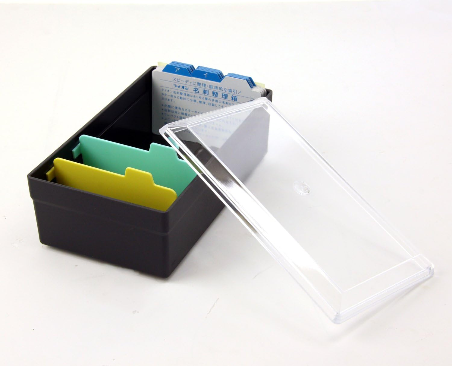 Lion Office Equipment No.51-Bk Business Card Organizer, 500 Pieces, Black image number 2