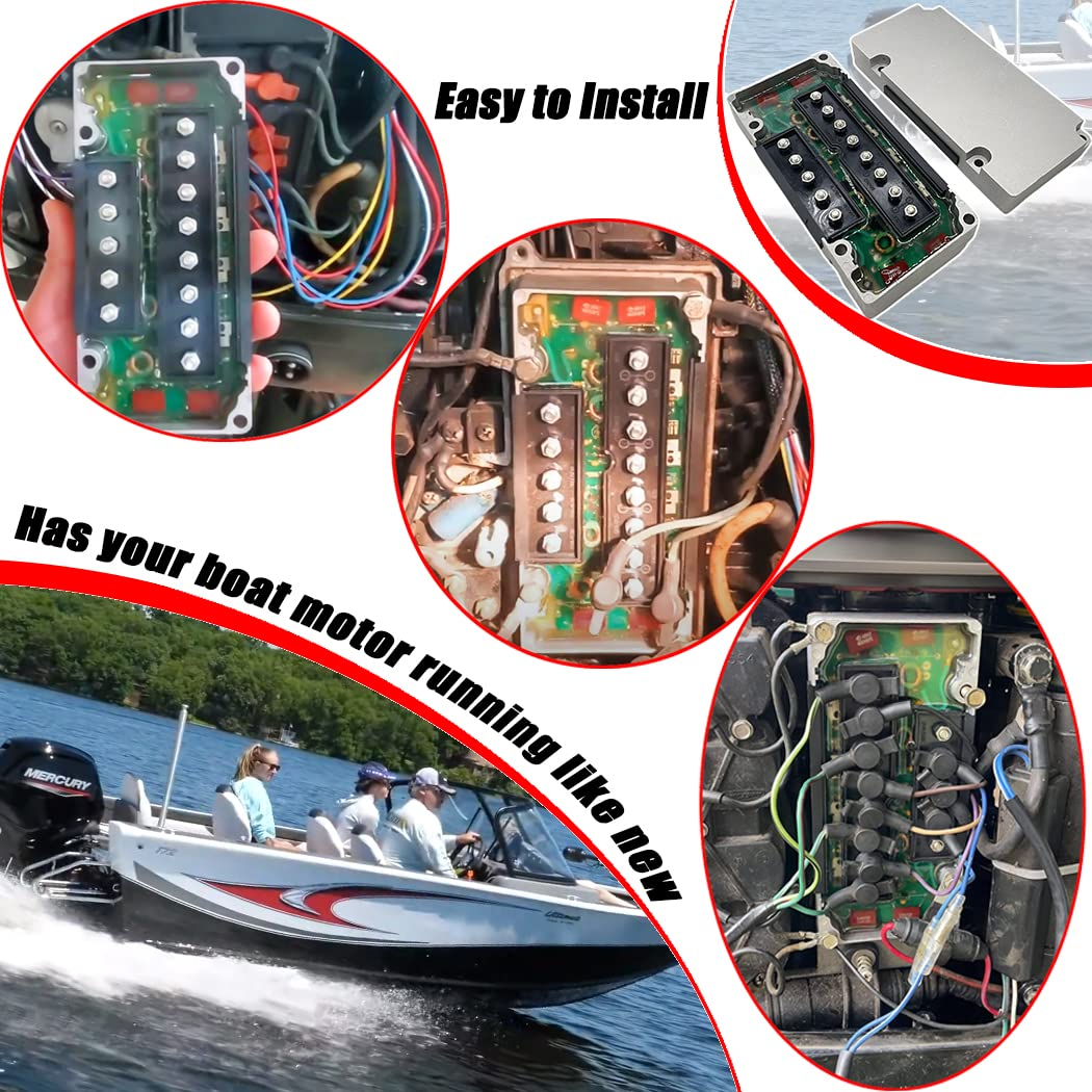 CDI for Mercury Outboard 4 Cylinder 40-125 HP Switch Box Power Pack 332-5772 A3- A7 image number 2