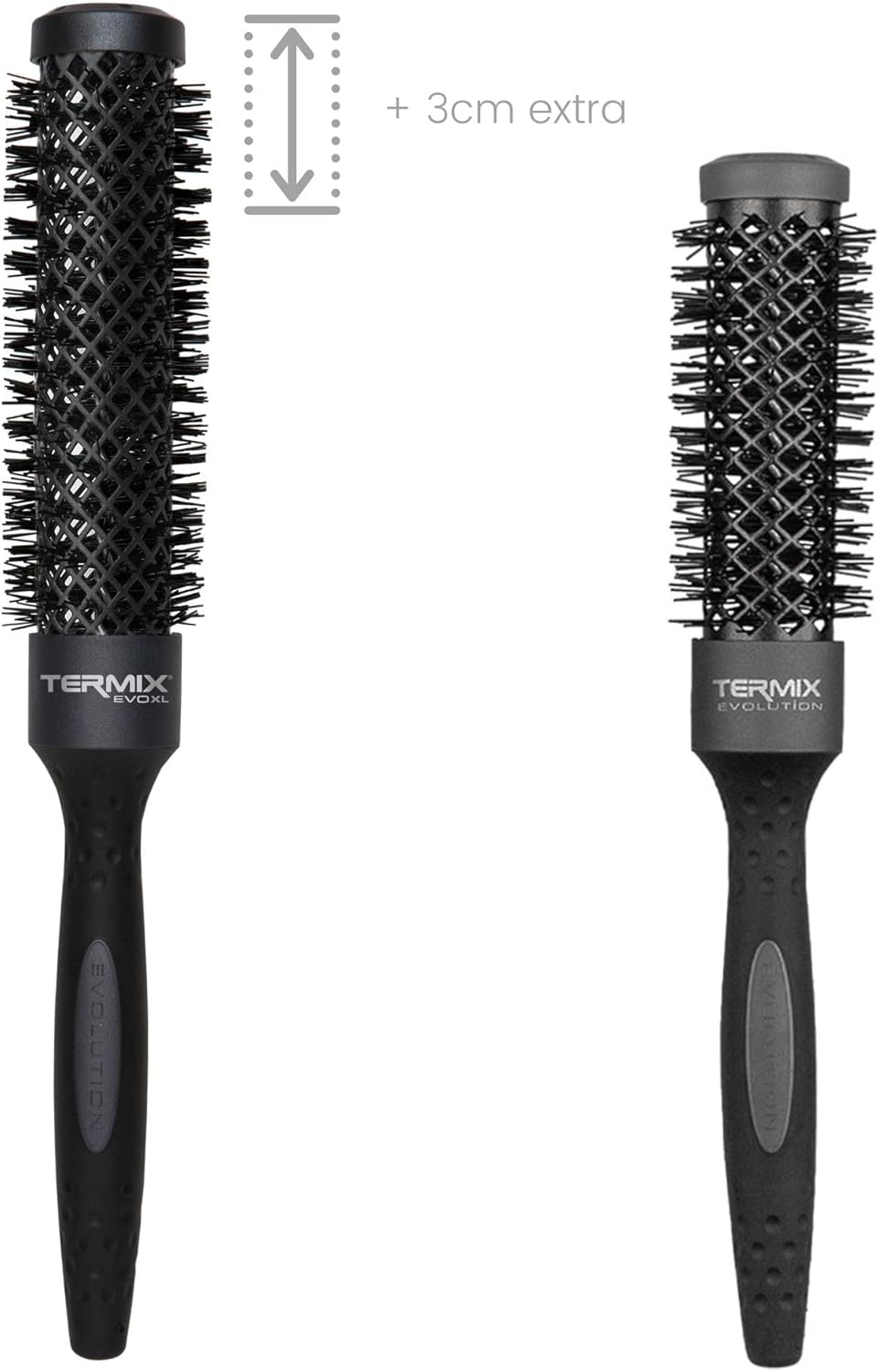 Termix Evolution round Hair Brushes, X-Large, Pack of 5 image number 4