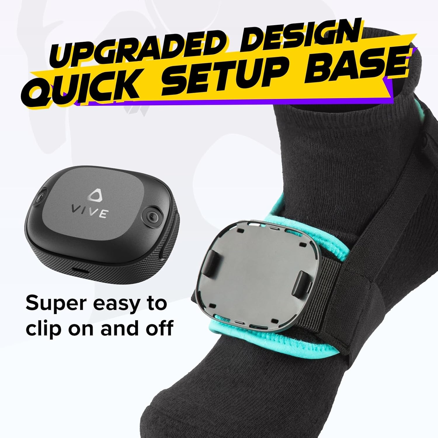Rebuff Reality Trackstraps Elite for VIVE Ultimate Tracker + Dance Dash Steam Key &ndash; VIVE Ready, Full Body Tracking in VR Chat and Other FBT Apps image number 6