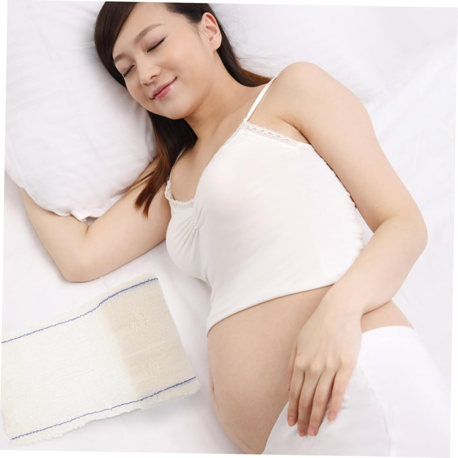 Ifundom Postpartum Chest Compression Wrap Abdominal Support Belt for Women Breast and Pelvic Support Bandage Reusable Belly Bandage Wrap Comfortable Postnatal Care image number 3