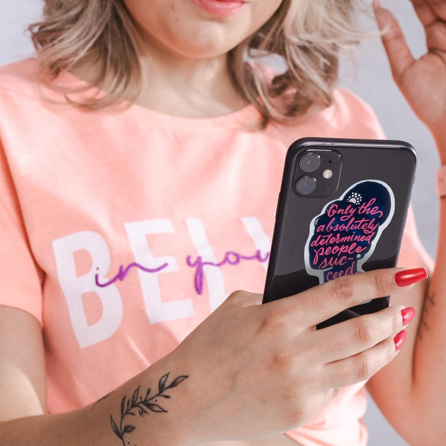 Navy Peony Notable Women Quote Stickers (26Pcs) &ndash; Empowerment for Women, Feminists image number 1