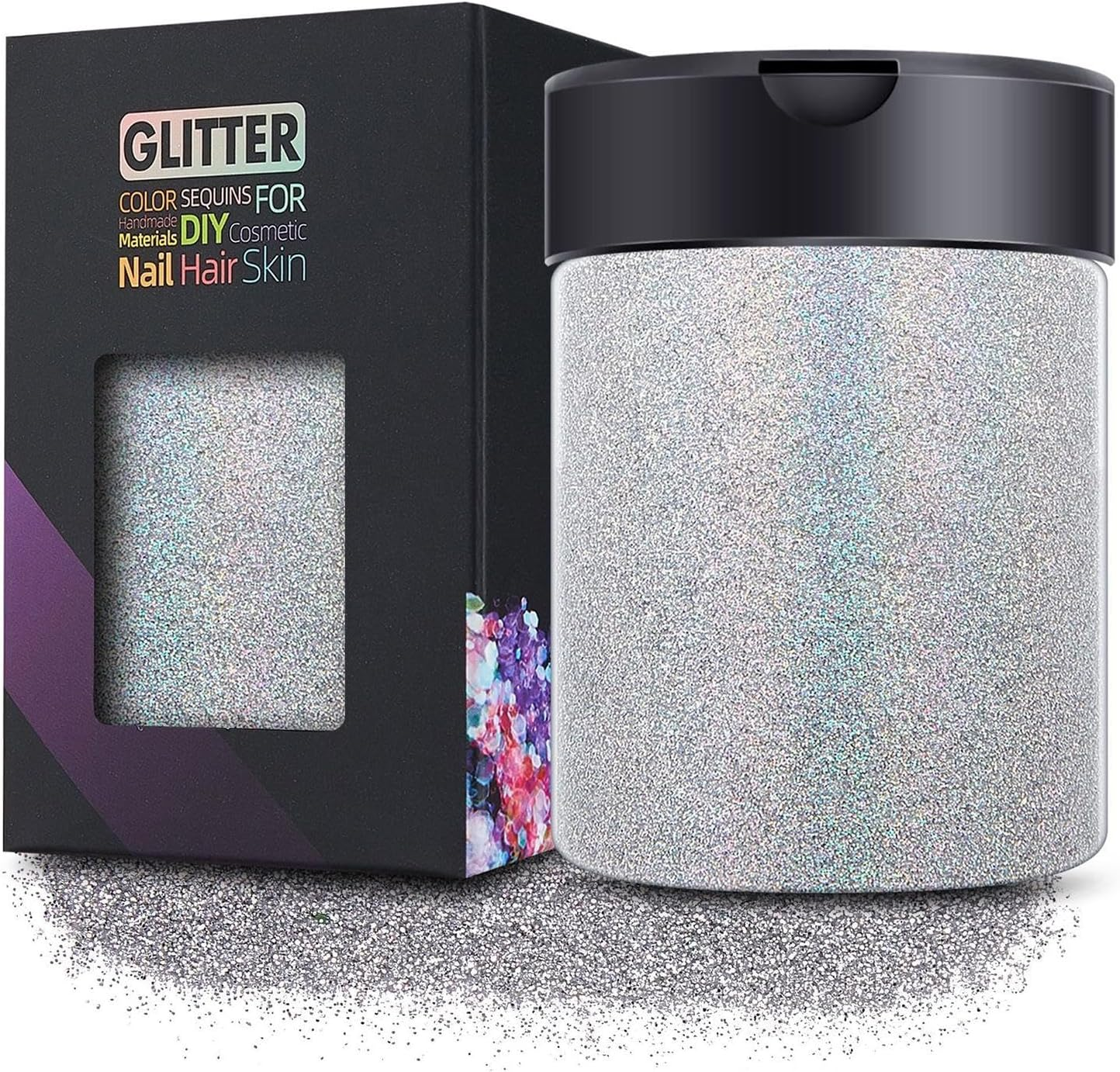 Glitter for Epoxy Resin, Leak-Craft Powder for Tumblers, Craft Powder for Tumblers, Craft Glitter for Epoxy Resin, Epoxy Resin Craft, Glitter Sequins Festival Decor image number 2