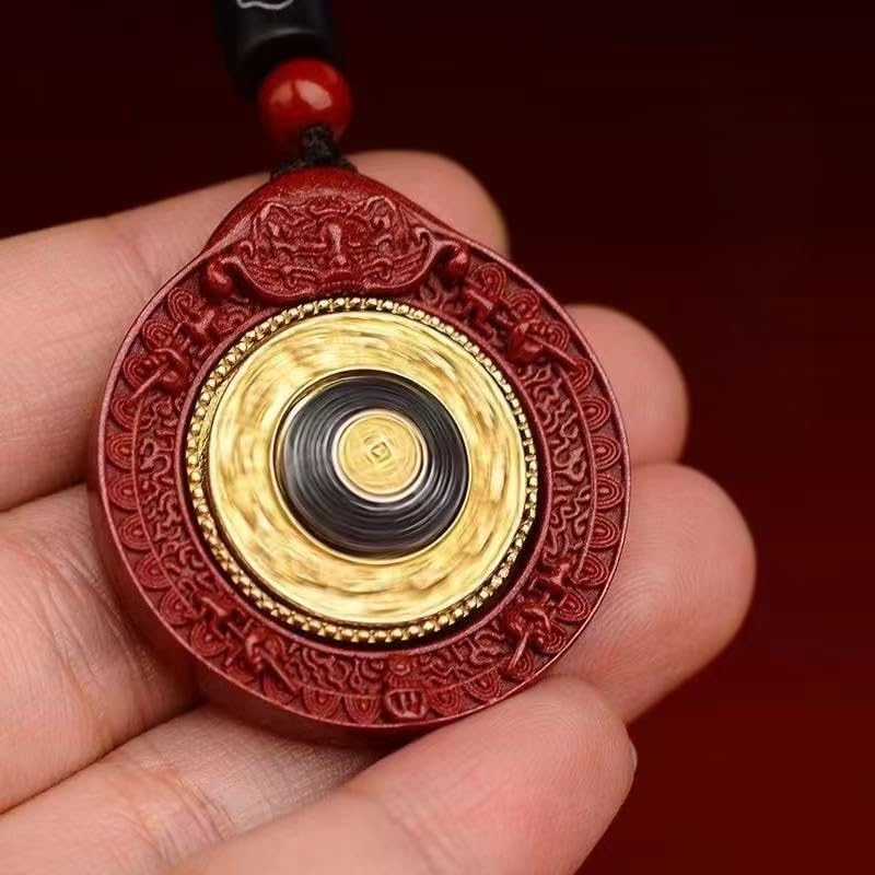 Natural Original Mineral Vermilion/Gossip Pendant/Zodiac Pendant/Mother'S Day, Birthday Gift image number 3