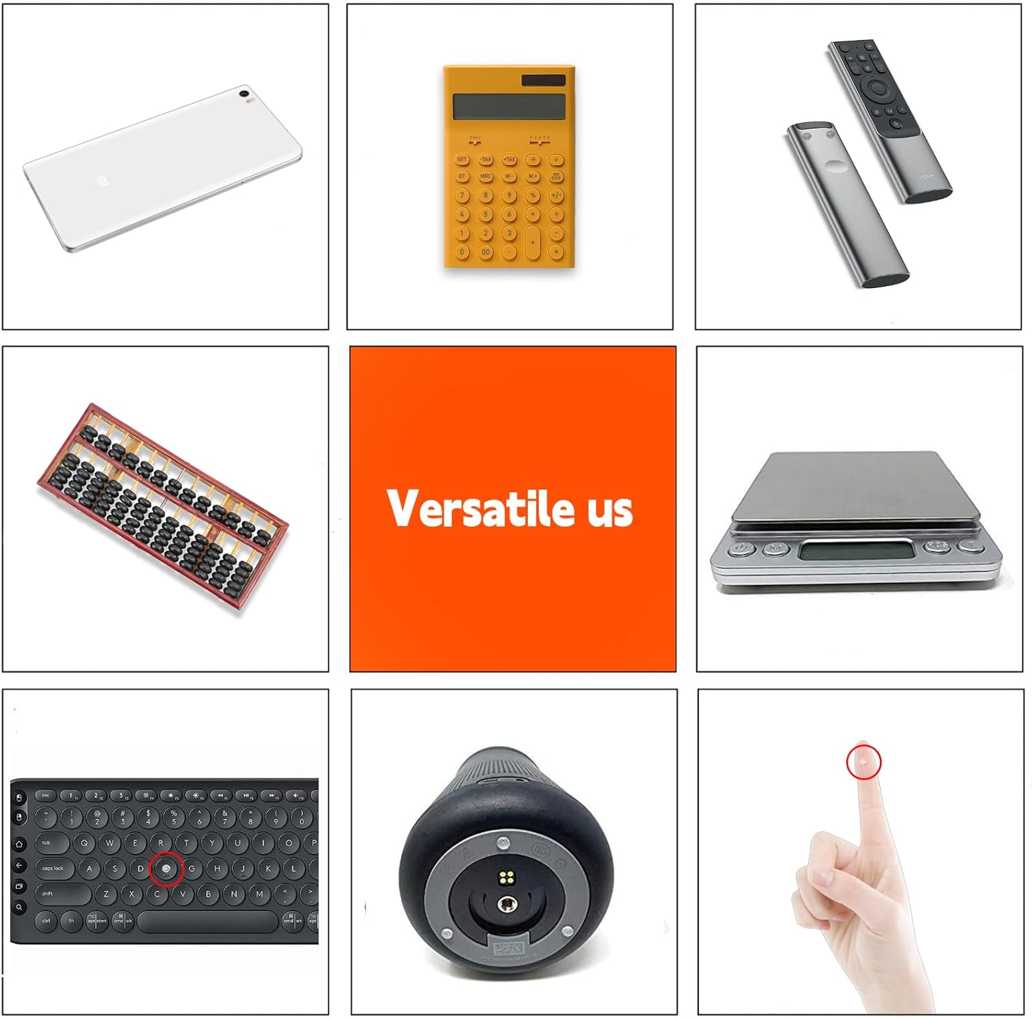 ONBPIY 100-Piece Clear Self-Adhesive Rubber Bumpers - Furniture Protector Pads for Drawer Cabinet Door Table Laptop Surface image number 5