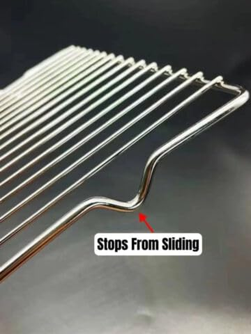 Willbbq Twin Pack Stainless Steel Grill Grate Heavy Duty Rectangular Cooking Rack for Bbq,Oven,And Smoker Rust Resistant Cooling and Baking Rack for Outdoor Grilling & Kitchen Use (60Cm X 21.5Cm) image number 3