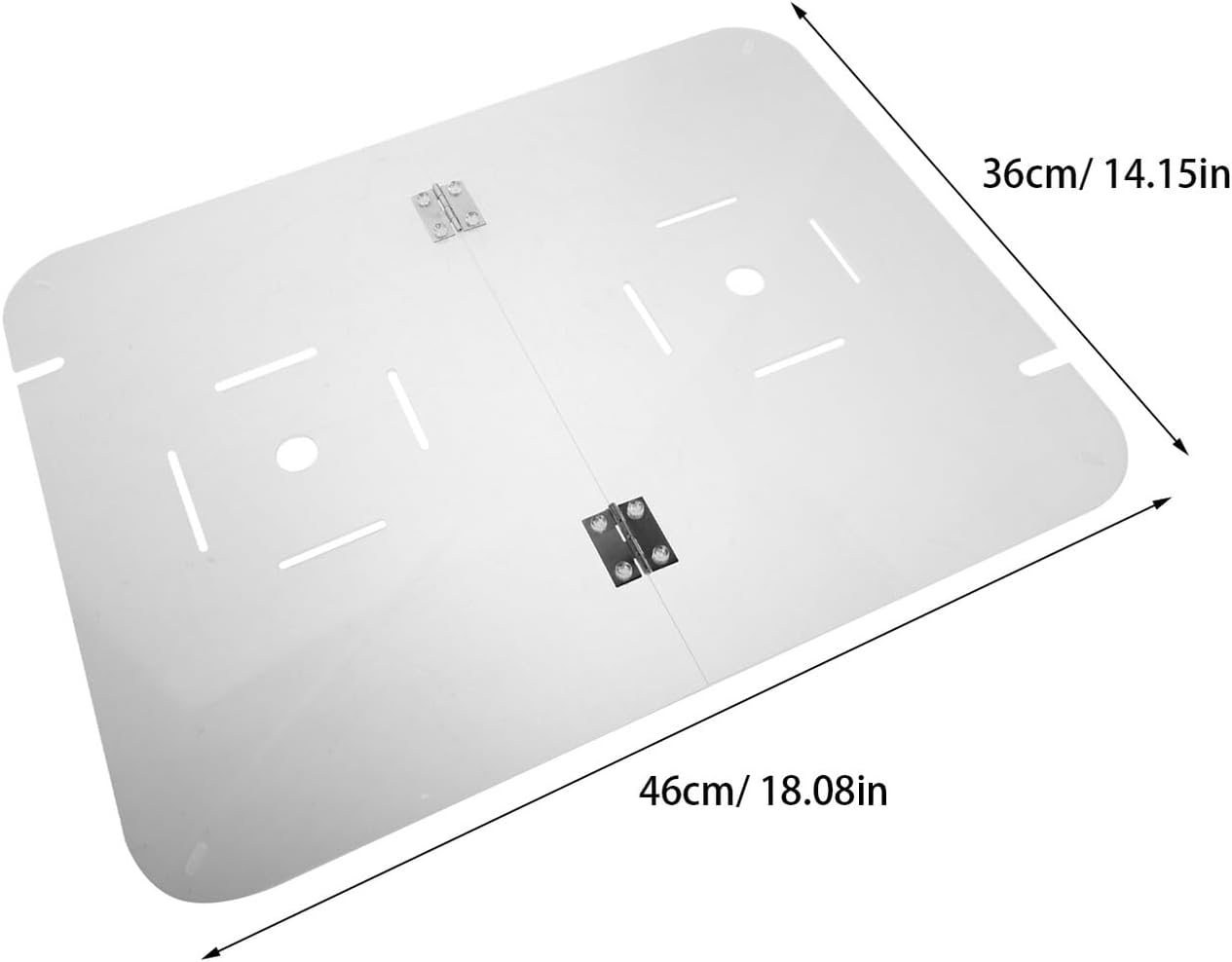 Toddmomy Acrylic Fish Nest Cover Lid for Breeding Box, Hanging Tank Protective Hatch for Pet Nesting Bowl, Fish Nest Cover with Ventilation Suitable for Aquatic Breeding image number 4