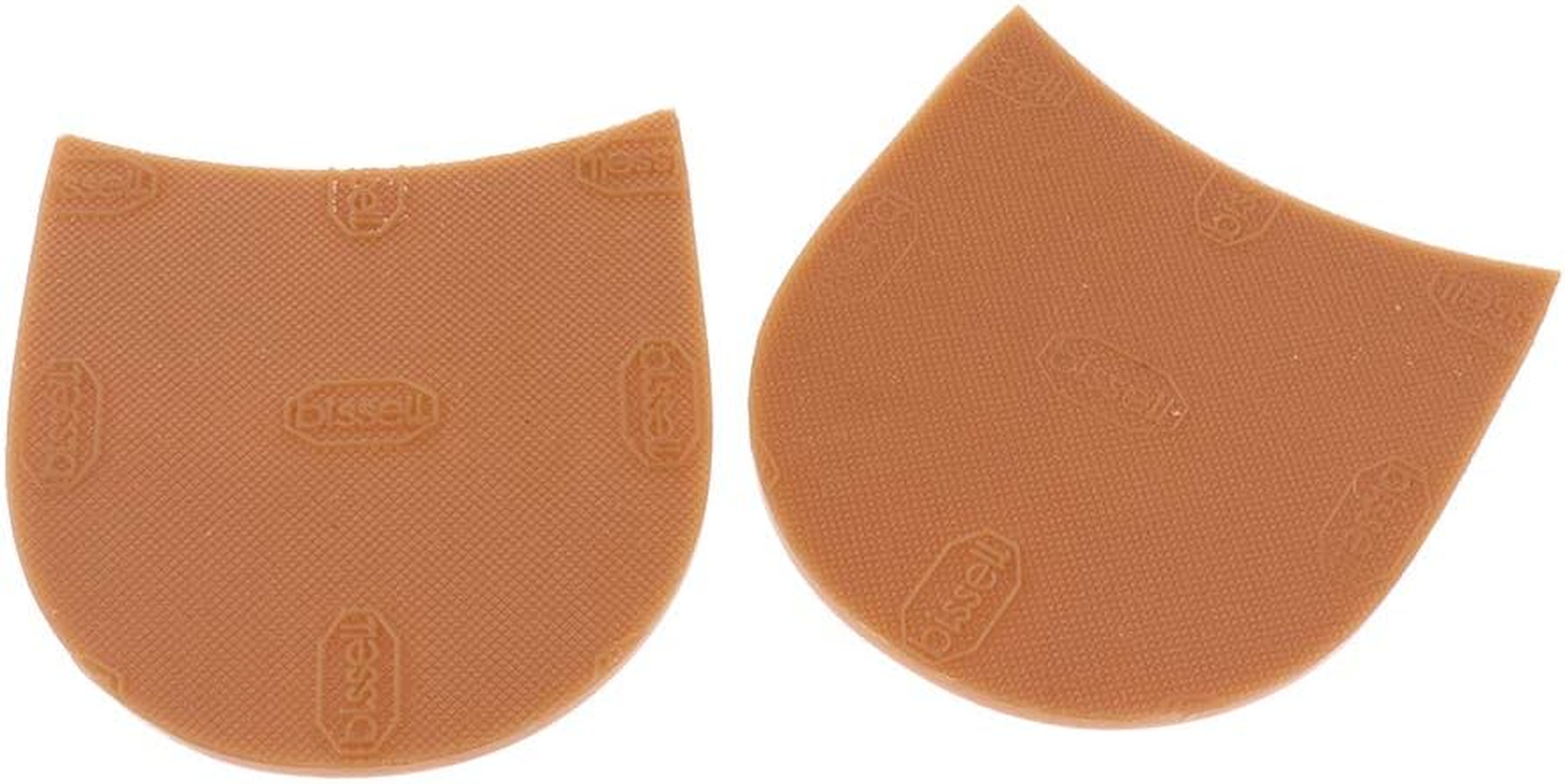 Blesiya anti Slip Rubber Glue on Shoe Boot Sole Heels Pads Shoe Repair Replacements - Khaki, as Described