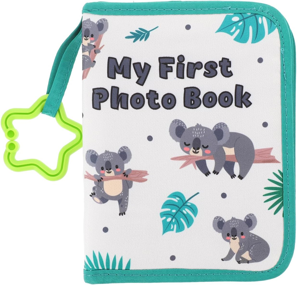 Hemobllo Baby Photo Album: Baby Cloth Book - My First Family Photo Book Holds 17 6X4 Inch Pictures Keepsake for Shower Newborn Toddler Boy Girl image number 3