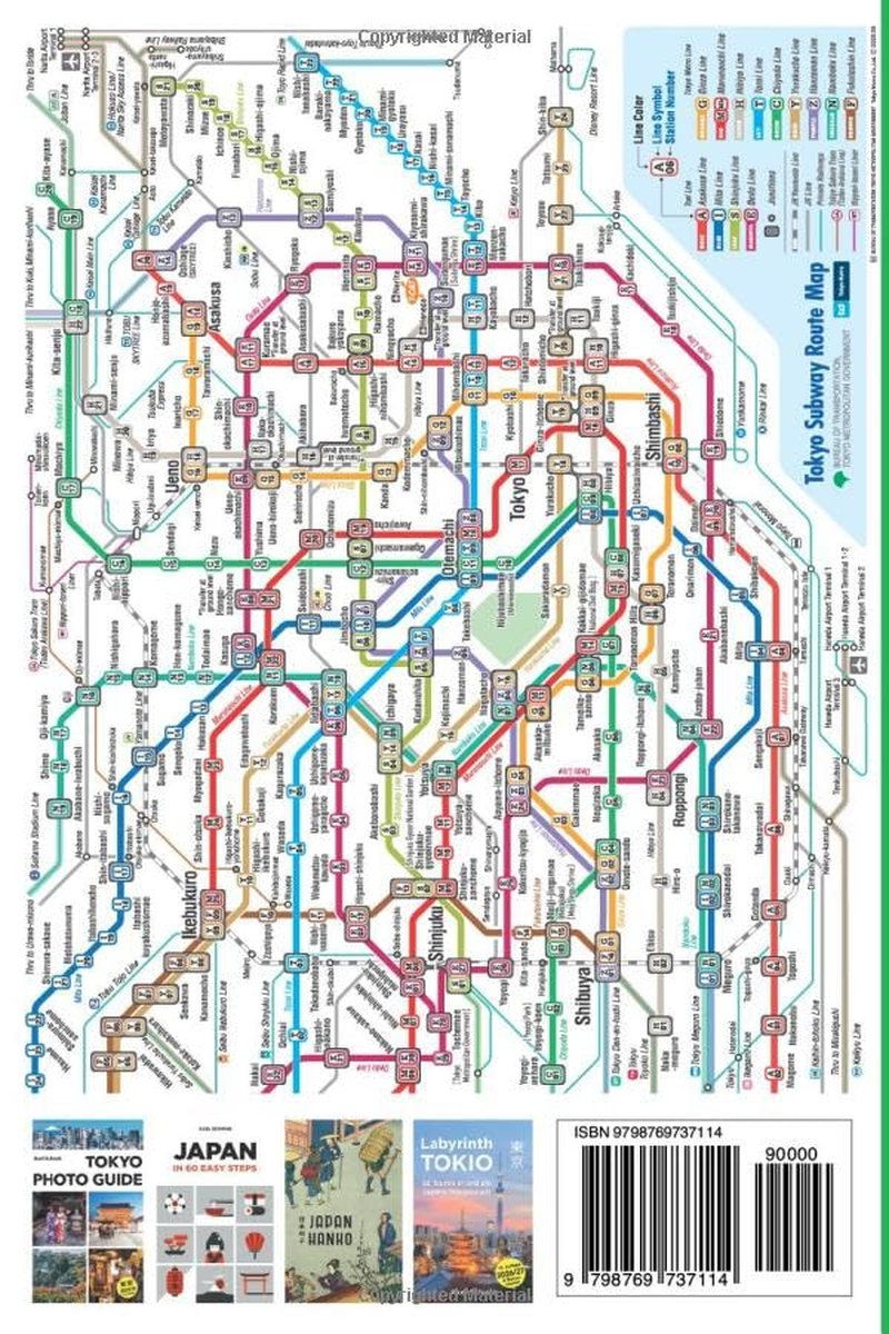 Tokyo Maze &ndash; 42 Walks in and around the Japanese Capital: a Guide with 108 Photos, 48 Maps, 300 Weblinks and 100 Tips image number 1