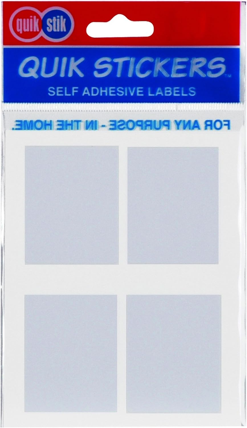 Quikstik Labels Hangsell Rectangle 24X49Mm White 36 Labels image number 2